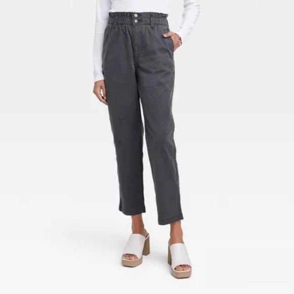 Universal Thread Pants - Dark Blue Universal Thread Super-High Rise Tapered Pants